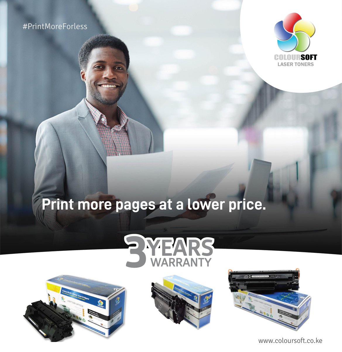ColoursoftT's tweet image. #WednesdayMotivation
Get more value from your toner by printing more pages off the same toner at an affordable price.
Make the switch to Coloursoft compatible toners by calling us on 0795 797703 to place your order or for any inquiries.
#PrintMoreForLess