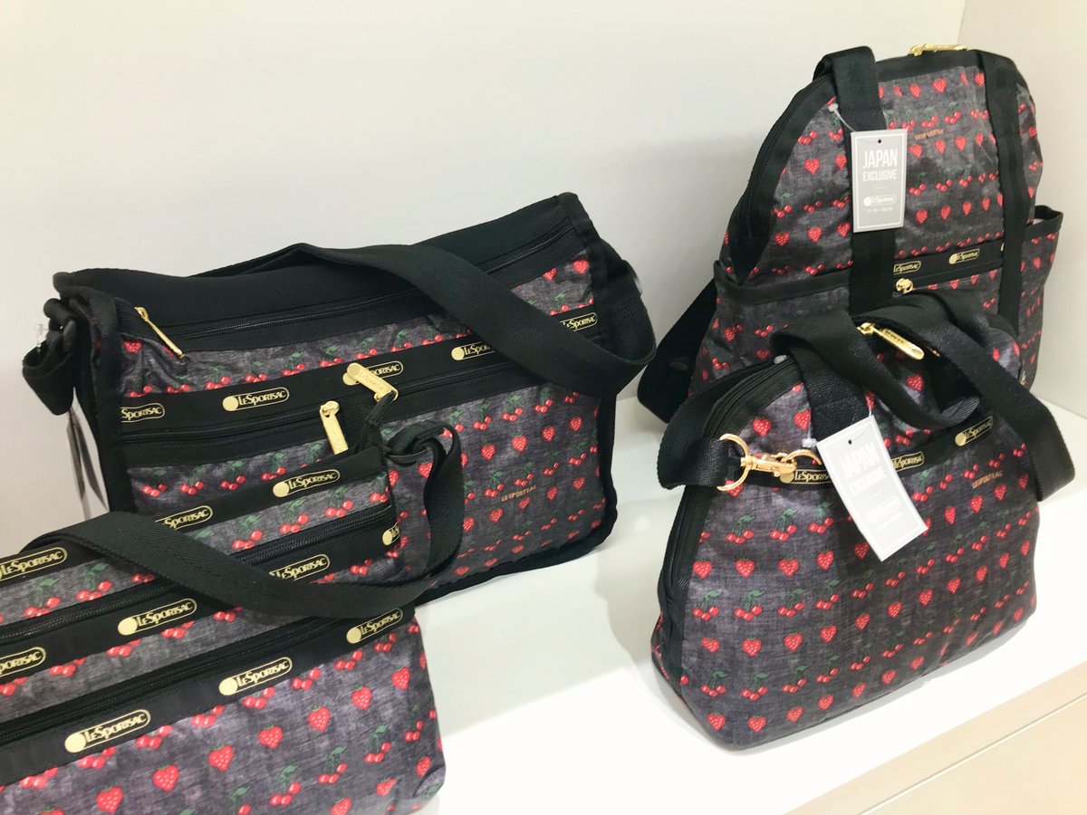 1839　LeSportsac ショルダーバッグ　日本限定　フルーツステッチ LeSportsac - 1839 LeSportsac ショルダーバッグ 日本限定 フルーツ