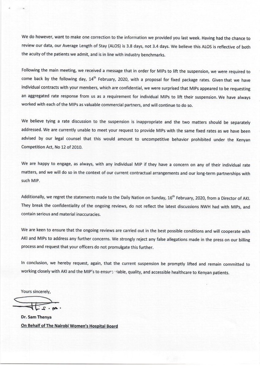 etooo254's tweet image. Nairobi Women’s Hospital competitors are working day and night to ensure the truth doesn’t come out but it’s only a matter of time. #GreedyInsurance