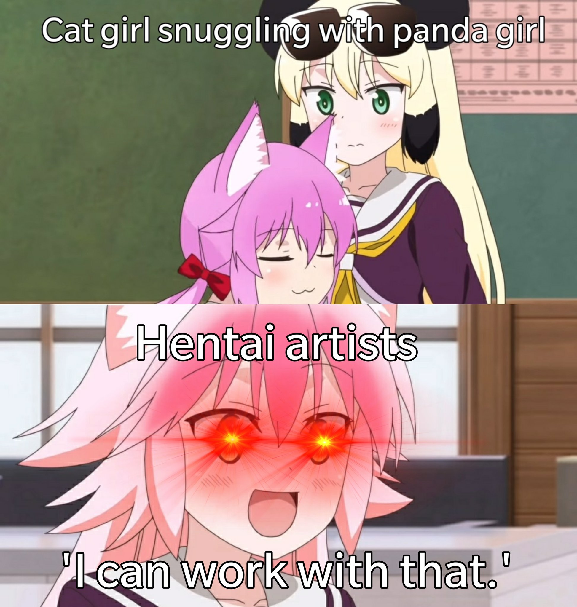 r/animemes on X: Realistic Cat Girls #Animemes #memes #anime    / X