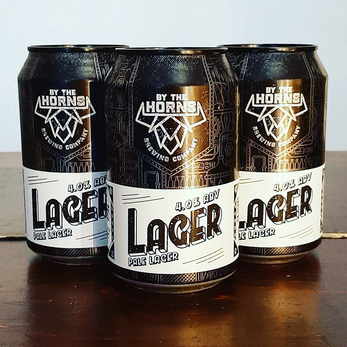Fresh cans of Lager by our good buddies at <a href="/ByTheHornsBrew/">By The Horns Brewing Co.</a> have landed today!

This Lager won Champion Lager at this years <a href="/LoveBeerLondon/">LoveBeerLondon</a>
So what you waiting for? Come get this award winning beer now! 🍻
