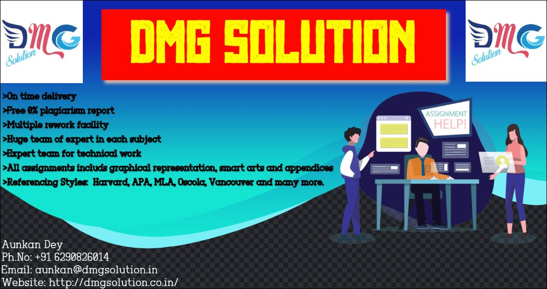 dey_aunkan's tweet image. #DMGSOLUTION,#ASSIGNMENTHELP,#HOMEWORKHELP ,#CHEAPASSIGNEMENT,#DISSERTATIONHELP,#ESSAYHELP
Why worry about deadlines and grades, When DMG Solution is here to take all that pressure!
Here are the following services that you can avail at DMG Solution: