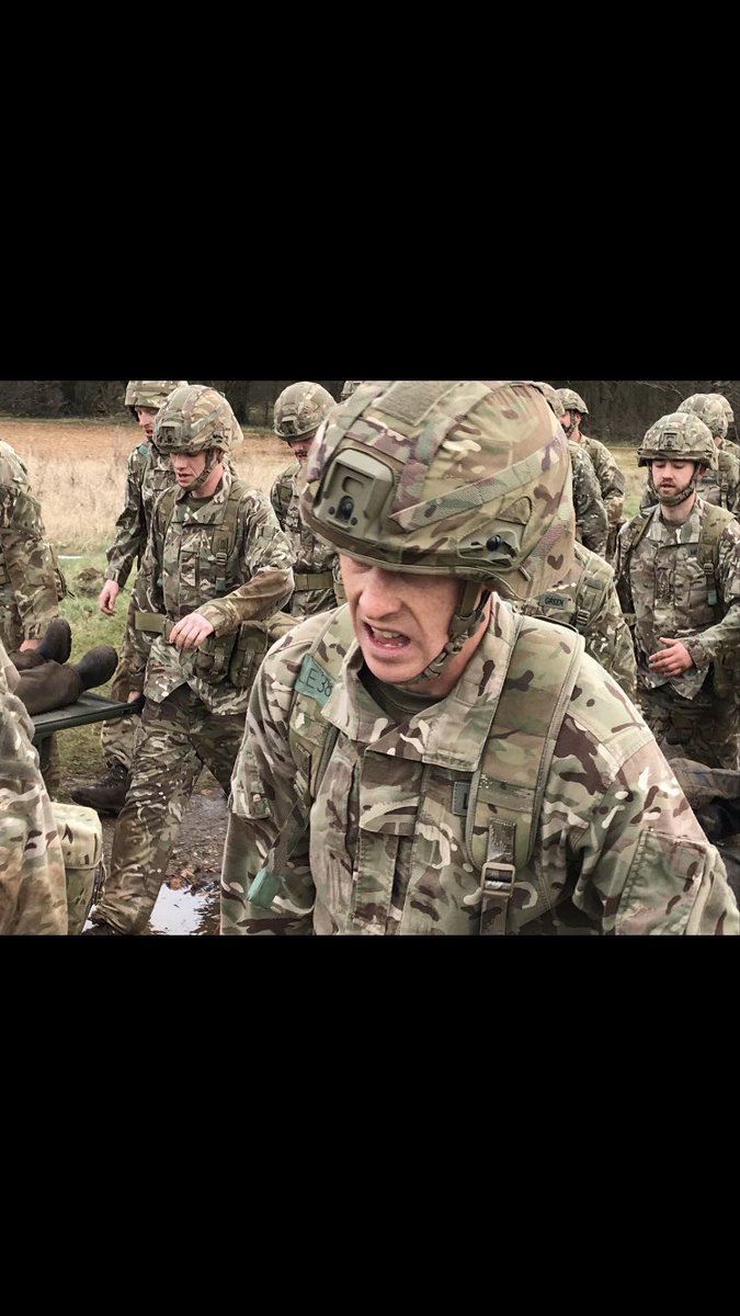 RAF_NCACITC's tweet photo. NCACITC 282 on ex Ultimate Challenge. They completed the 50 leopard crawls, 50 Jerry can walks, 50 tyre flips, 50 dummy drags followed by a 10km stretcher run in a time of 2 hours 2 minutes, making it the fastest time the course has ever been completed in its 20 year history https://t.co/rNsz7h27Ug
