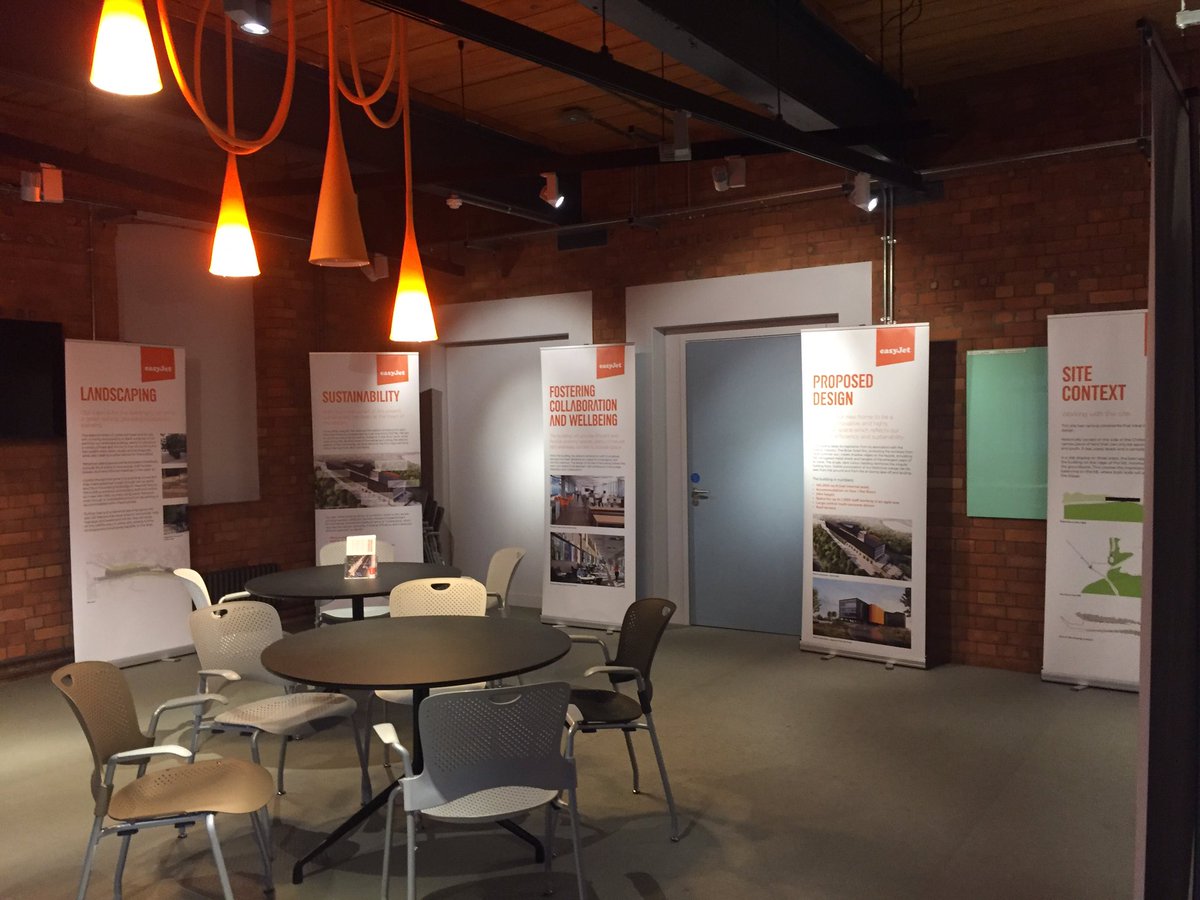 countercontext's tweet photo. We’re always on the lookout for great consultation event venues in the heart of the community and we’ve found a cracker here at @Youthscape in Luton, where we’re talking to people about easyJet’s plans for a new UK office. What a fantastic space! https://t.co/5YSW3LJ4Cn