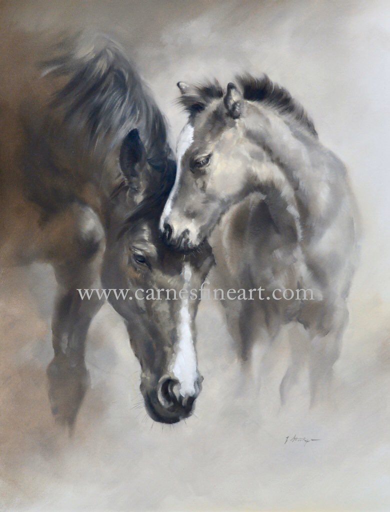 Carnesfineart's tweet photo. Jacqueline Stanhope original oil painting ‘Moment’ is available now at https://t.co/tKOpmp4Ahz 

#jacquelinestanhope #equine #horses #art #originalpaintingsforsale #fineart #artforsale #mareandfoal #equineart #horse #equestrian #mawdesley #ormskirk #lancashire #ribblevalley https://t.co/9VzbUSfOt9