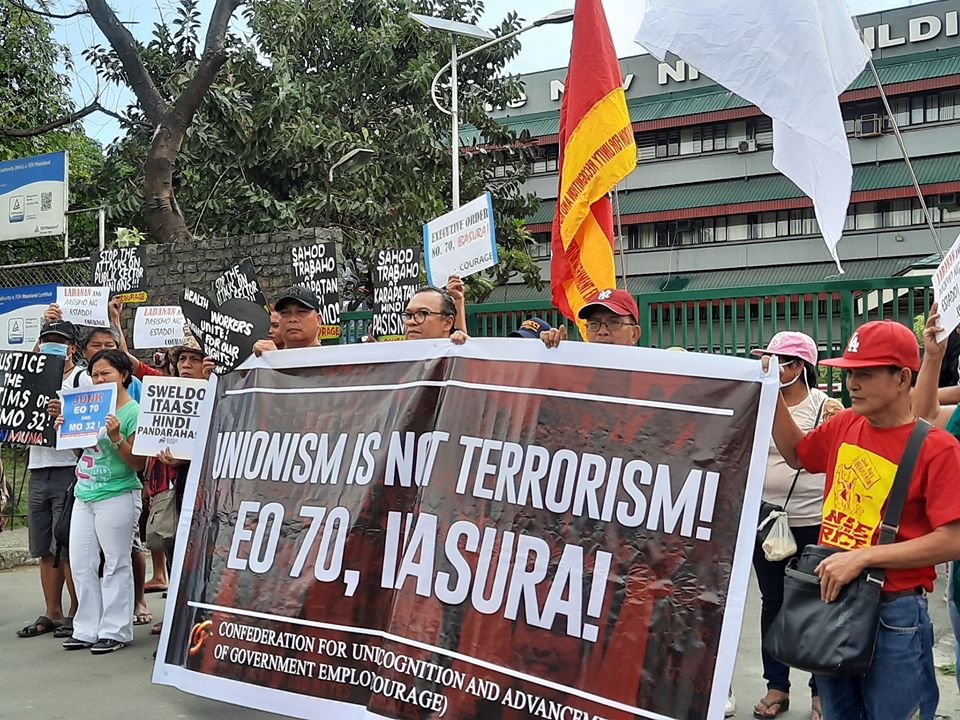 ContendUP's tweet image. CONDEMN, OPPOSE, AND EXPOSE THE MALICIOUS STATE-FUNDED PUBLIC CAMPAIGNS OF THE NATIONAL INTELLIGENCE COORDINATING AGENCY (NICA) TO VILIFY PEOPLE’S ORGANIZATIONS BY TERROR/RED-TAGGING Statement of Congress of Teachers/Educators for… contendup.wordpress.com/2020/02/19/con…