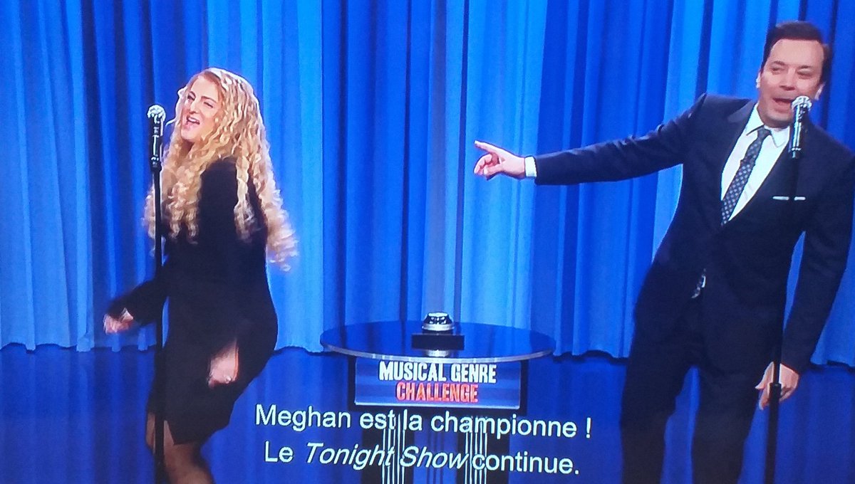 LauryRow's tweet photo. @FallonTonight #TonightShow #FallonTonight I love it when Jimmy sings. It makes me travel like I can't afford. And then it is the Frank Sinatra of modern times. I am a french girl. https://t.co/mrVrceO5Ws