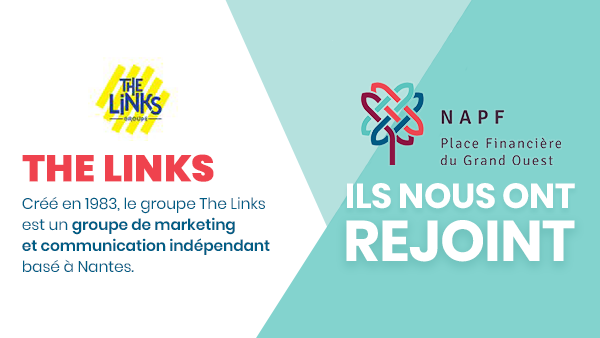 NAPFgrandouest's tweet photo. Nous avons le plaisir d'accueillir l'agence @TheLinks au sein de nos adhérents. Bienvenue 🤗 #Réseau #Finance https://t.co/J7LrIQ5tEu