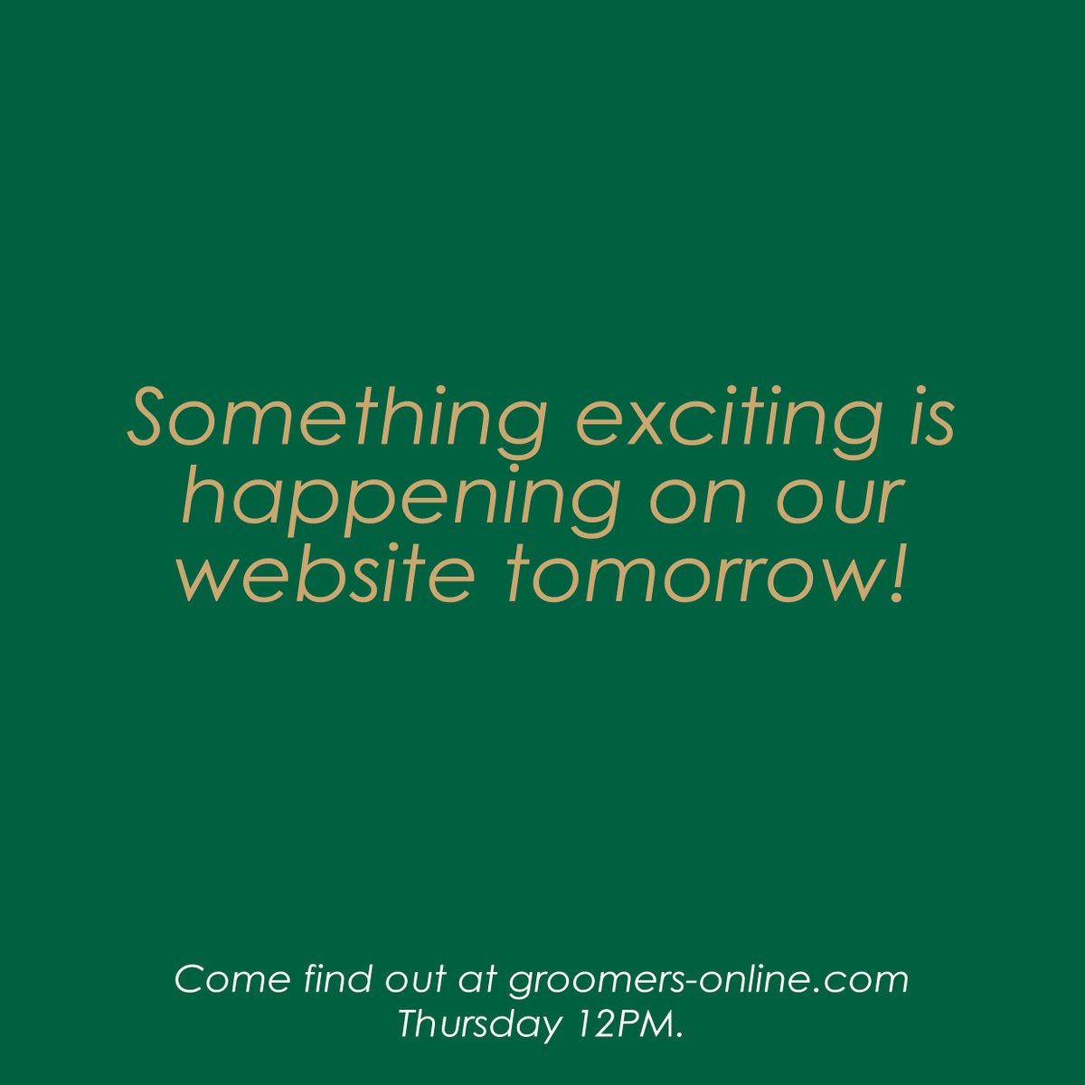 Stay Tuned to find out more!!