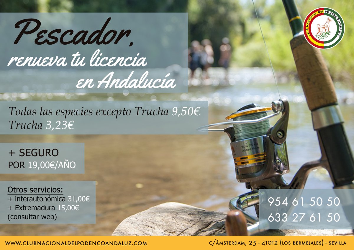 elpodenco's tweet photo. Cazador, renueva tu licencia en Andalucía.

+INFO: 954 61 50 50
https://t.co/oTr8CA6l4d https://t.co/0Q2HYiwWAF