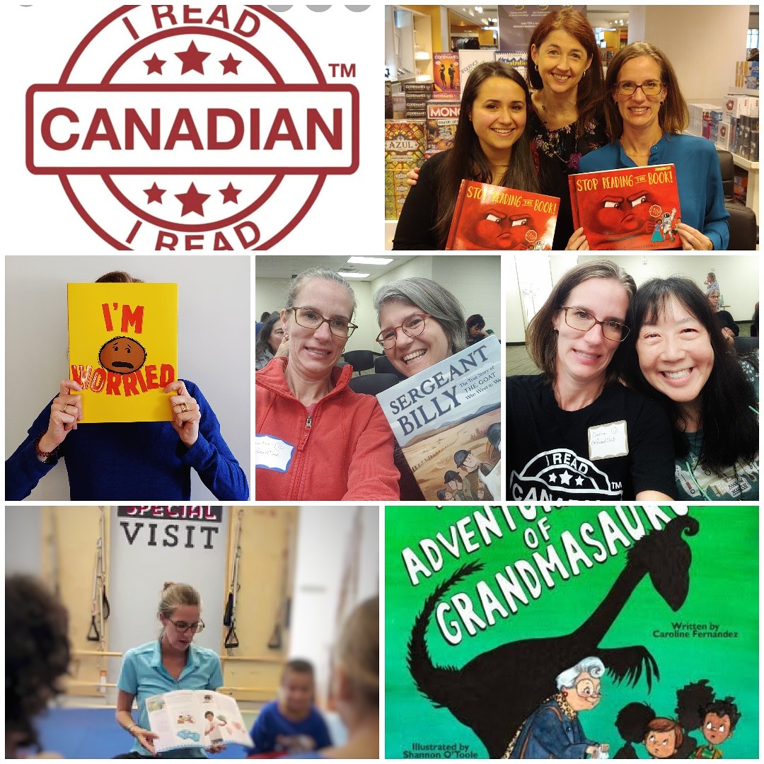 Happy <a href="/ireadcanadian/">I Read Canadian 🇨🇦</a> day! 🍁 Pictured: <a href="/shannonotoolea1/">shannonotooleart</a> <a href="/commondeerpress/">Common Deer Press</a> <a href="/inkyelbows/">Debbie Ridpath Ohi</a> <a href="/SimonKIDS/">Simon Kids</a> <a href="/ParentClub/">Caroline Fernandez ☀️</a> <a href="/messier_et_cie/">Mireille Messier</a>. Support Canadian created books today (and everyday!) #IReadCanadian #IReadCanadianDay