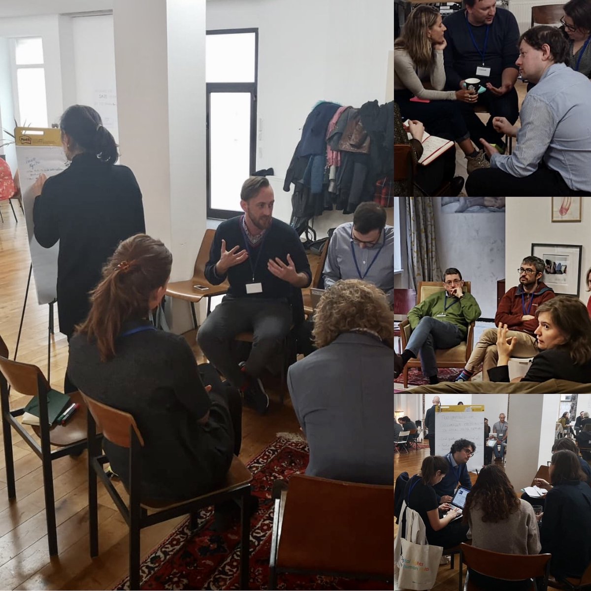 df_fund's tweet photo. Our strategy meeting kicked off with perspectives on #digitalrights work around the globe, from Latin America to Estonia to China. 

We also heard about great work being done at the intersection of digital rights and worker rights, #climatechange, and anti-corruption #DFFSM2020 https://t.co/68w9SgP6bn