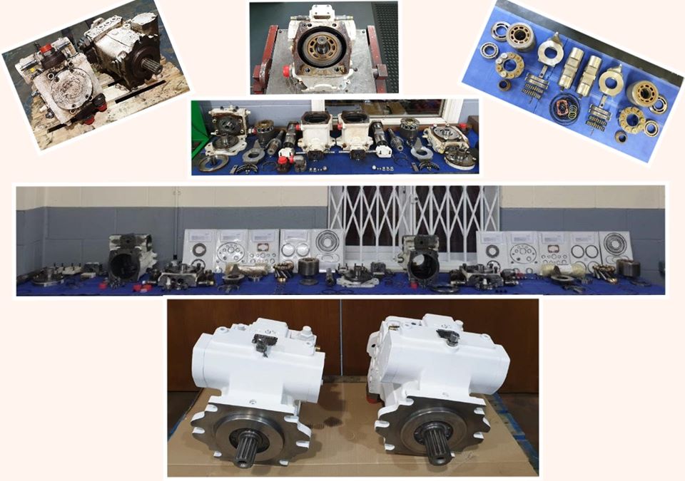 Rexroth A4VG140 Hydraulic Pumps fully reconditioned here at C J Plant Ltd, all work covered by our 12 month warranty. cjplantmaintenance.com