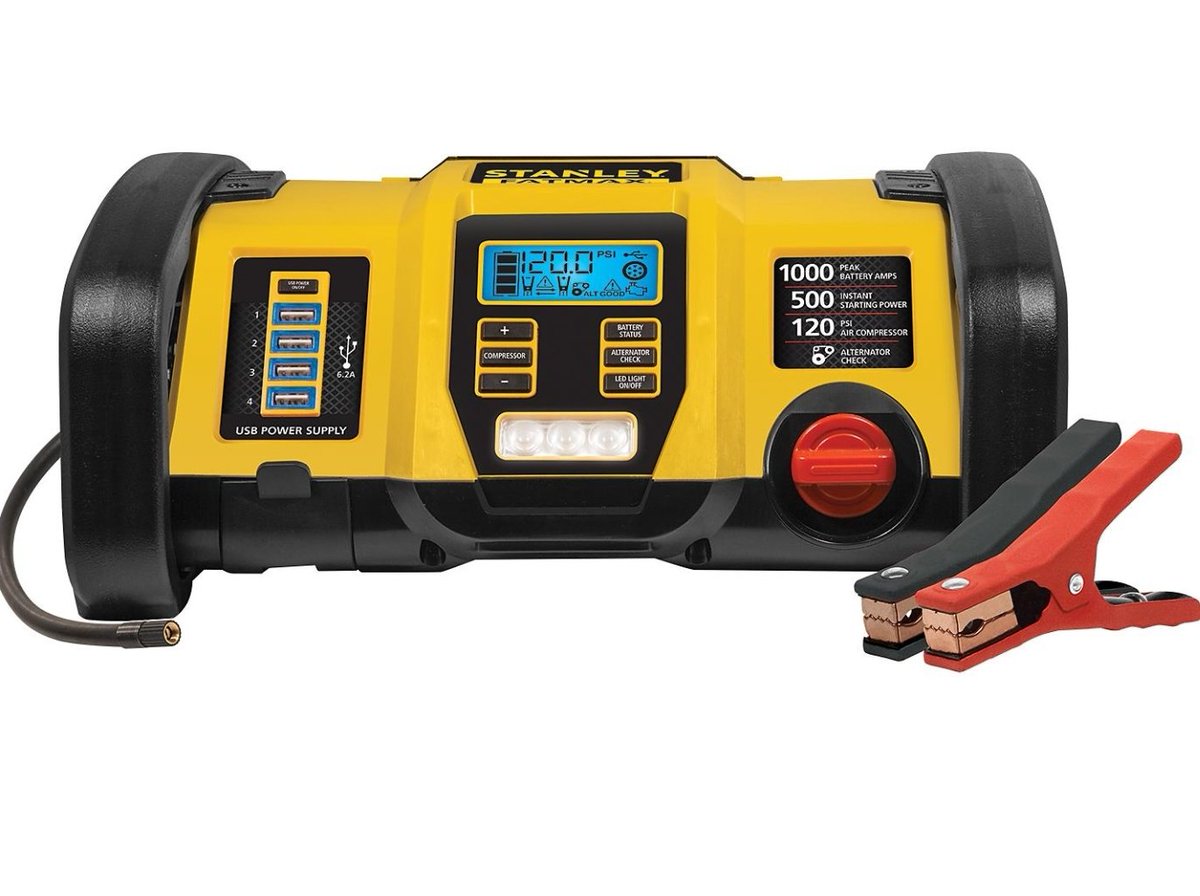 BlueYake's tweet photo. This morning a teenager was freaking out in Walmart parking lot asking help jumping his car so he can get to school. I been there so always carry 1 of these & got his car started. #1nicethingaday https://t.co/dlxSOCeUvk
