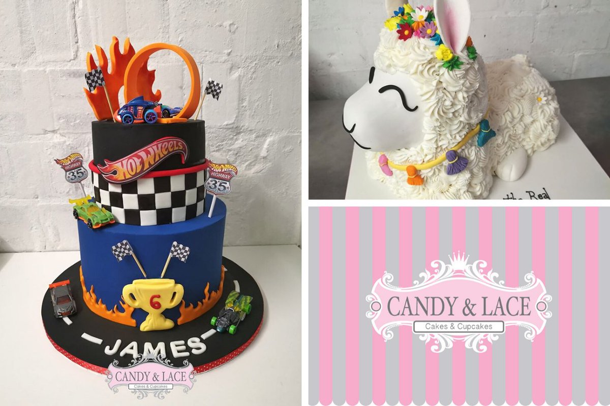 Candy &amp; Lace Cakes - Tiered cakes, 3D sculpted cakes, picture cakes and cupcakes, 3D cupcakes with toppers, plain and themed cake pops, iced biscuits, and loads more.
-Kraaifontein, Cape Town

See info here:
kiddiesparties.co.za/directory/cand…