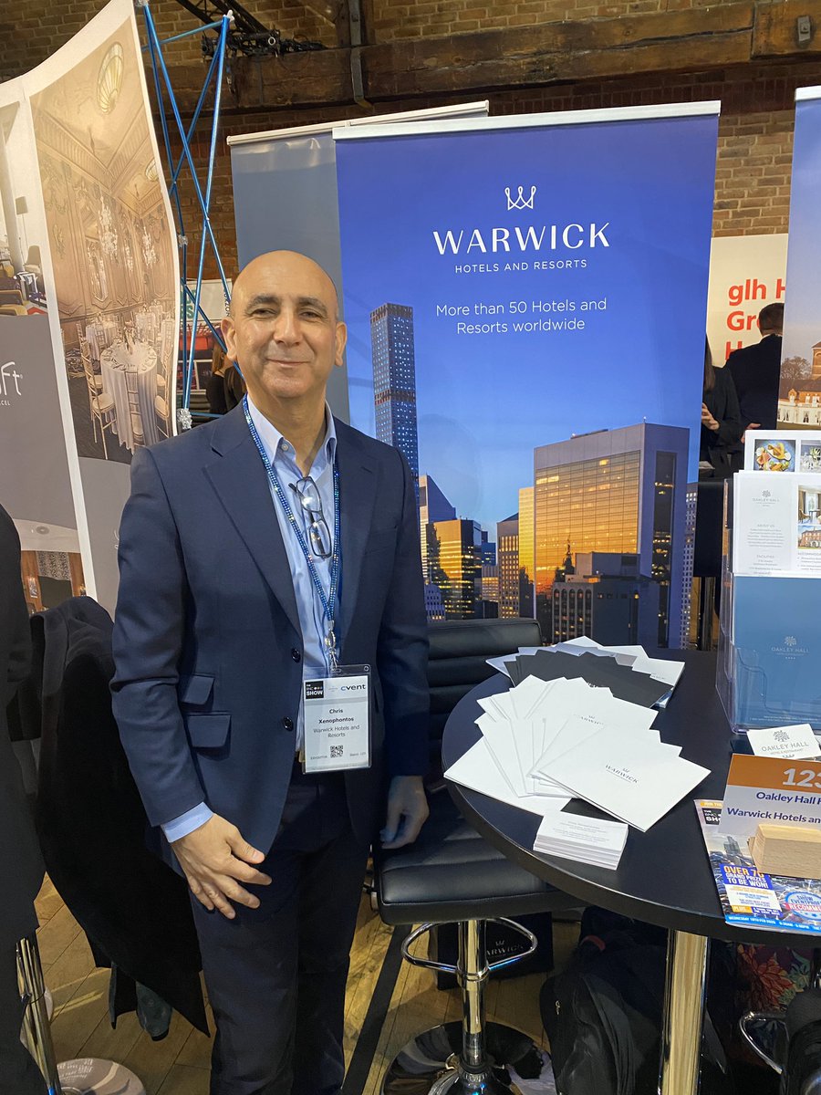 We are here  Warwick Hotels and Resorts are@exhibiting at the  The Buyers'​ Networking Club Show - NOW come along and see us on Stand 123!!! We are really looking forward to seeing you  !!  #BNCSHOW @WarwickHotels @BNCEventShow @Hotelrepublic #eventprofs #meetings