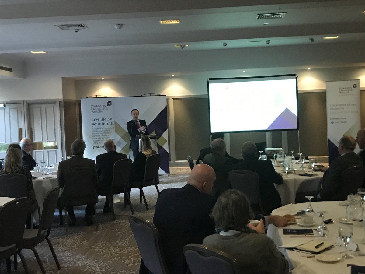 ⁦@JC_Wealth⁩ client seminar with ⁦<a href="/BMO/">BMO</a>⁩ at the ⁦<a href="/themarcliffe/">The Marcliffe Hotel</a>⁩ #Aberdeen #LLOYT
