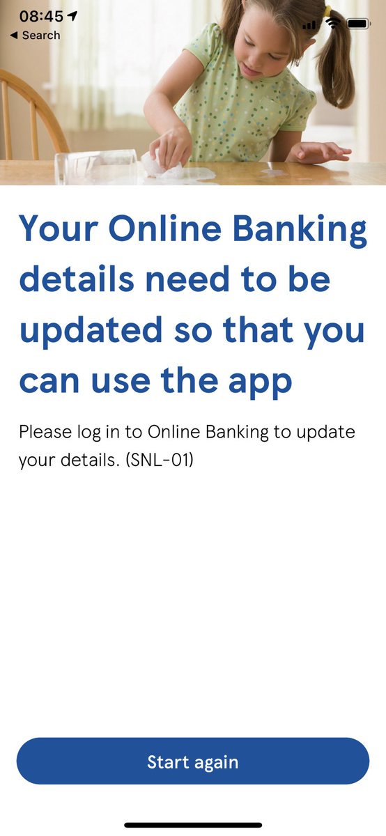 JoshCBreeze's tweet photo. @tescobankhelp I seem to be stuck in a loop between these two screens and can’t log in... can you help? https://t.co/VBtnNjuIuR