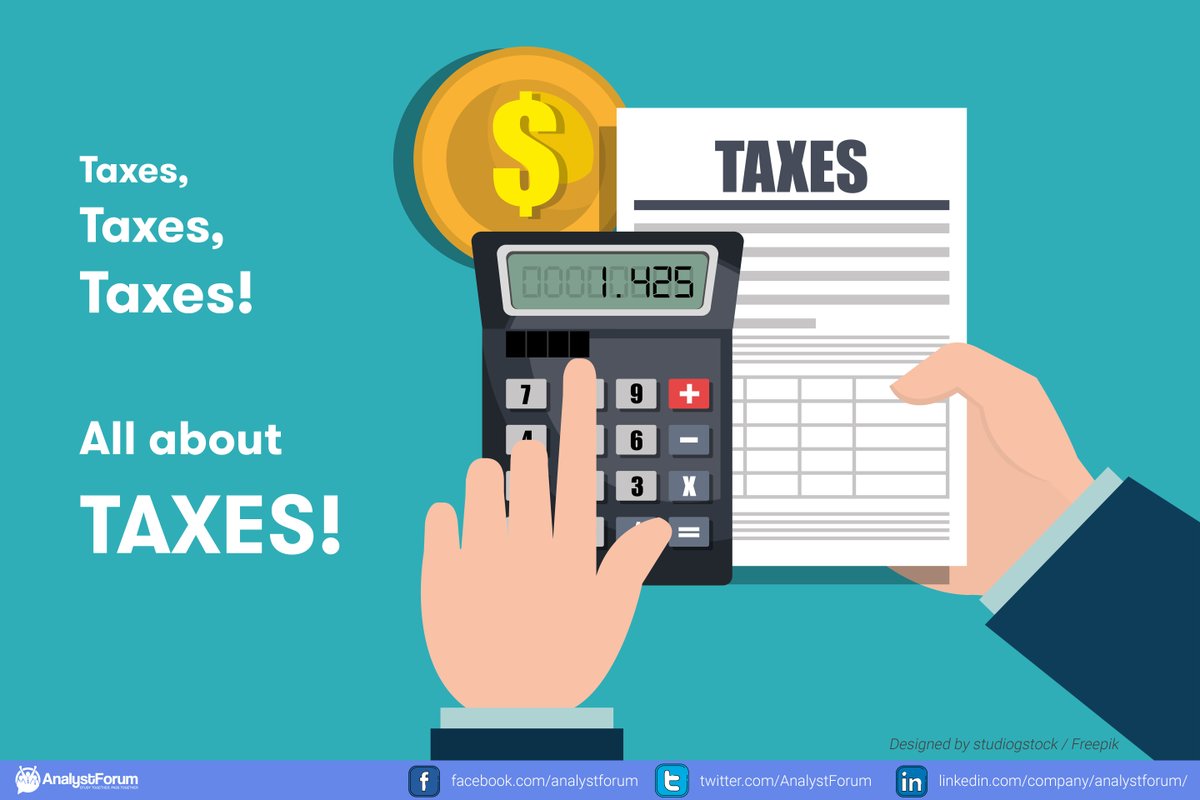 AnalystForum's tweet photo. Got questions about taxes? (as most of us adults do 😫) Check out this thread on our forum and find answers: https://t.co/avxLMvQC88 #CFA #CFAExam #RoadtoCFA https://t.co/0XTUYy0dTk