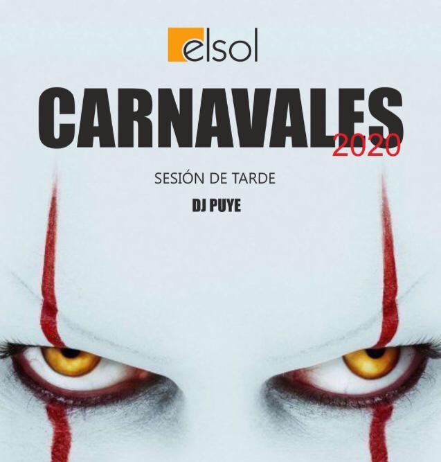 Este sábado, el #Carnaval se celebra en #elsolafterworkdrinks
¡¡Venirse!!