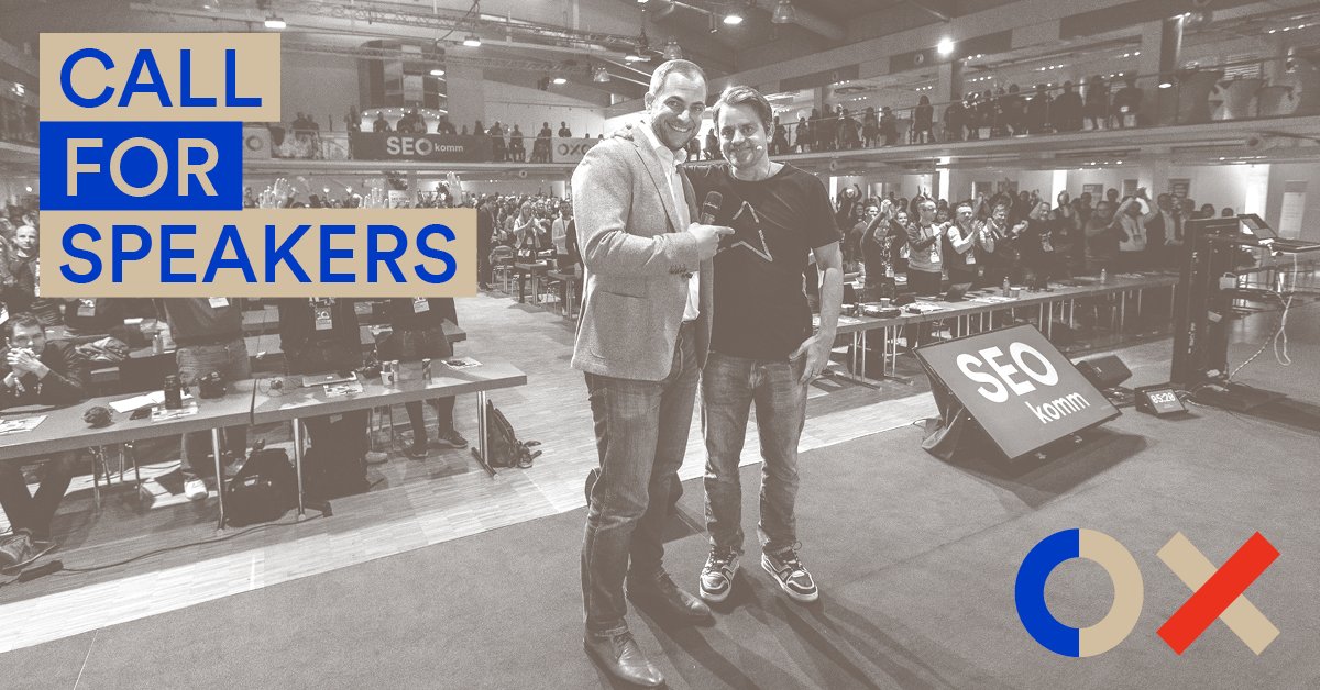 Liebe Speakerinnen!
➽ Wir haben die Frist für die Einreichung für OMX und  SEOkomm nochmals um 1 Tag verlängert oxd.at/VHmIH ➽ 19.02. - 23:59 Uhr 💪 #omxat