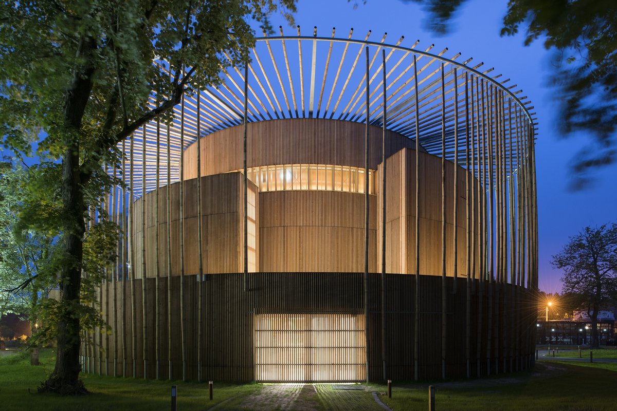 Designed from the inside out (Pas-de-Calais) architectmagazine.com/technology/det… #crosslaminatedtimber #theatre