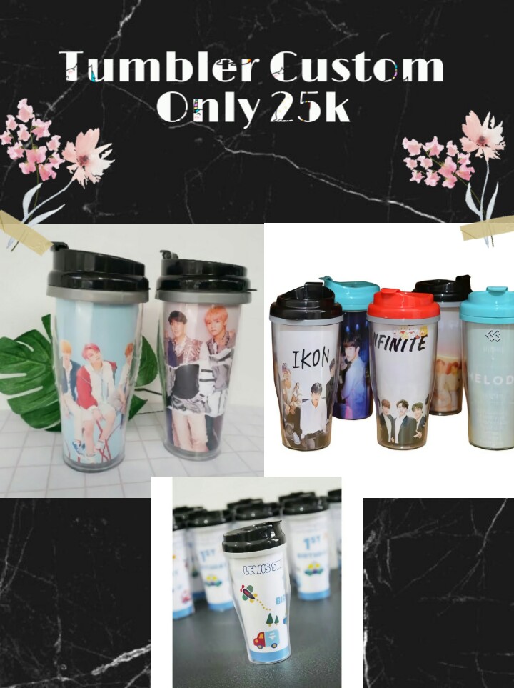 sooraa_99's tweet photo. ✨TUMBLER CUSTOM 25K✨

PO ( estimasi 10-15 hari setelah PO tutup)
Desain tumbler custom (pilih sendiri)
Bisa shopee (akun : araaanf)
Open reseller / dropship https://t.co/xSwpYnjeR8