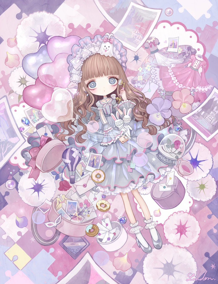 「???????
#これを見た人はピンク色の画像を貼れ 」|城咲ロンドンのイラスト