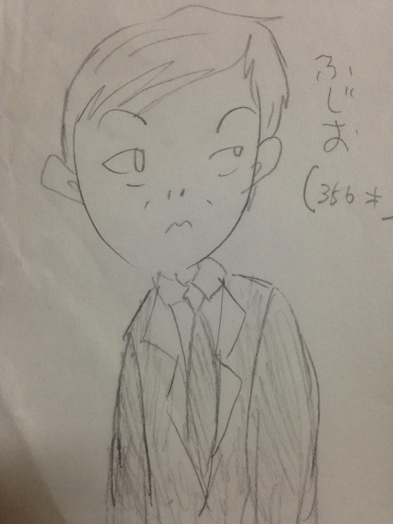 妹(アラサー)が小学生の頃に描いた絵をリメイクした。

ふじお(356才)と、ぶりっ子な女性を勝手に知り合いにさせた。

ふじおは356才だけど、恐らく平社員。 