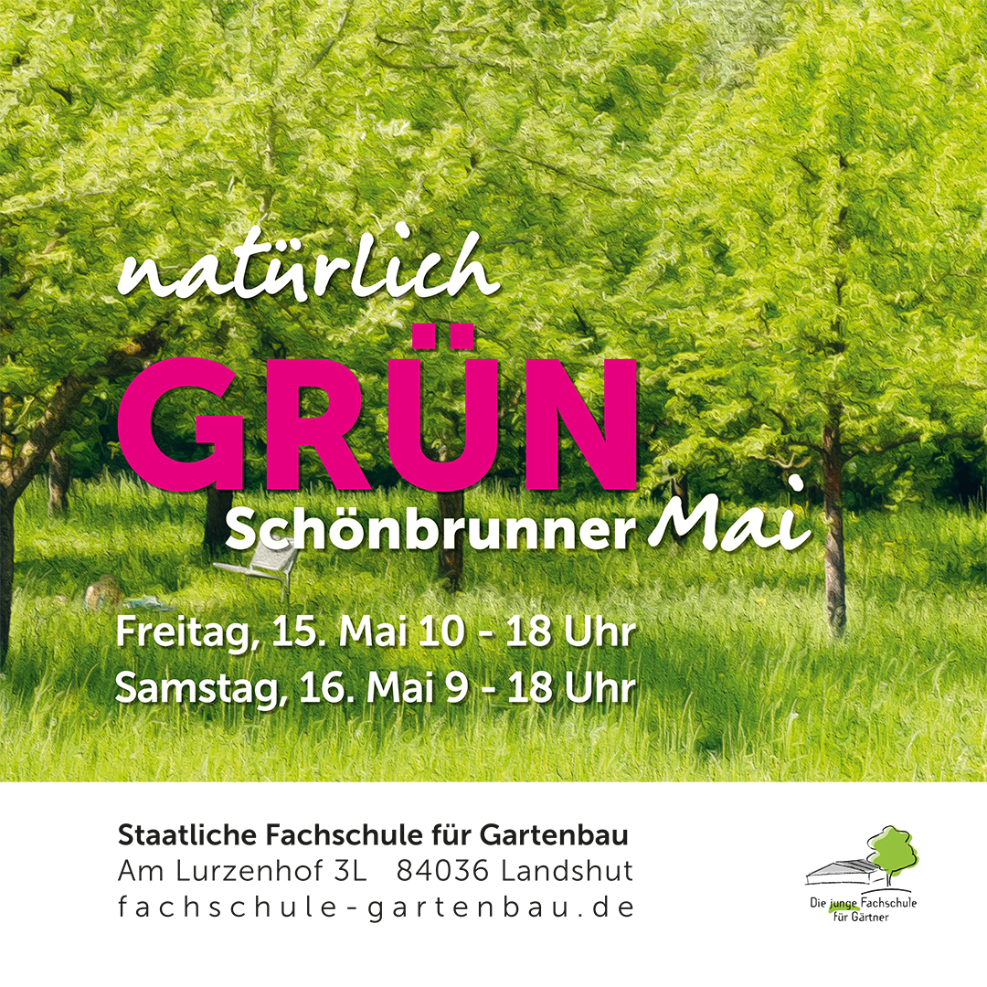 #Frühlingsausstellung #schönbrunnermai #grünstadtgrau #landshut