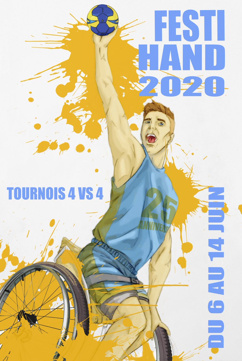 DecAlagEsArt's tweet photo. Une petite affiche pour un évènement important, porteur d'espoir et de courage !!! Venez nombreux !!!! Plus d'informations sur leur page Facebook :
https://t.co/BhpQ8UqovT
#festihand #handball #handballpassion #handicap #handisport #affiche #tournois #sport #espoir #partage https://t.co/G4yWkceCtK