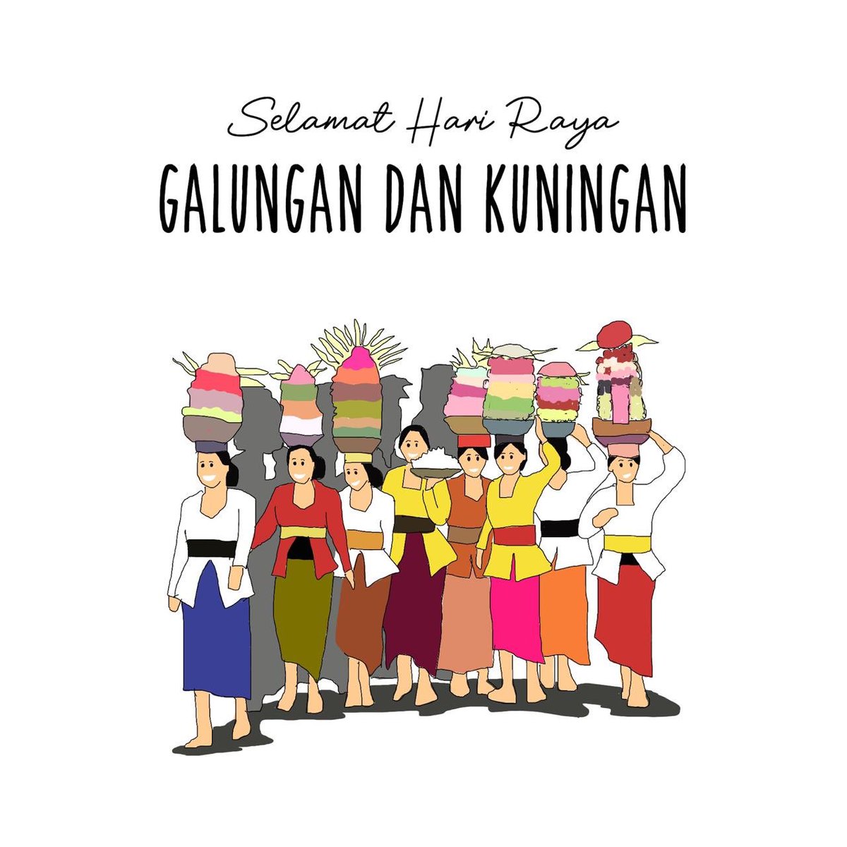 Rahajeng rahina Galungan lan Kuningan untuk semua saudaraku yang merayakan. Semoga kita semua selalu diberikan keberkahan dan kedamaian.