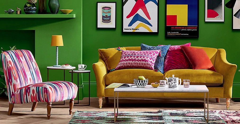 #NewEclectics by @jlandpartners is a celebration of #colourful, #decorative and #confident design, with a modern twist. It delivers an eye-catching look, just in time for the new #season 🌿🏡✨

To view the full range, turn to page 24: bit.ly/2HzqQv3