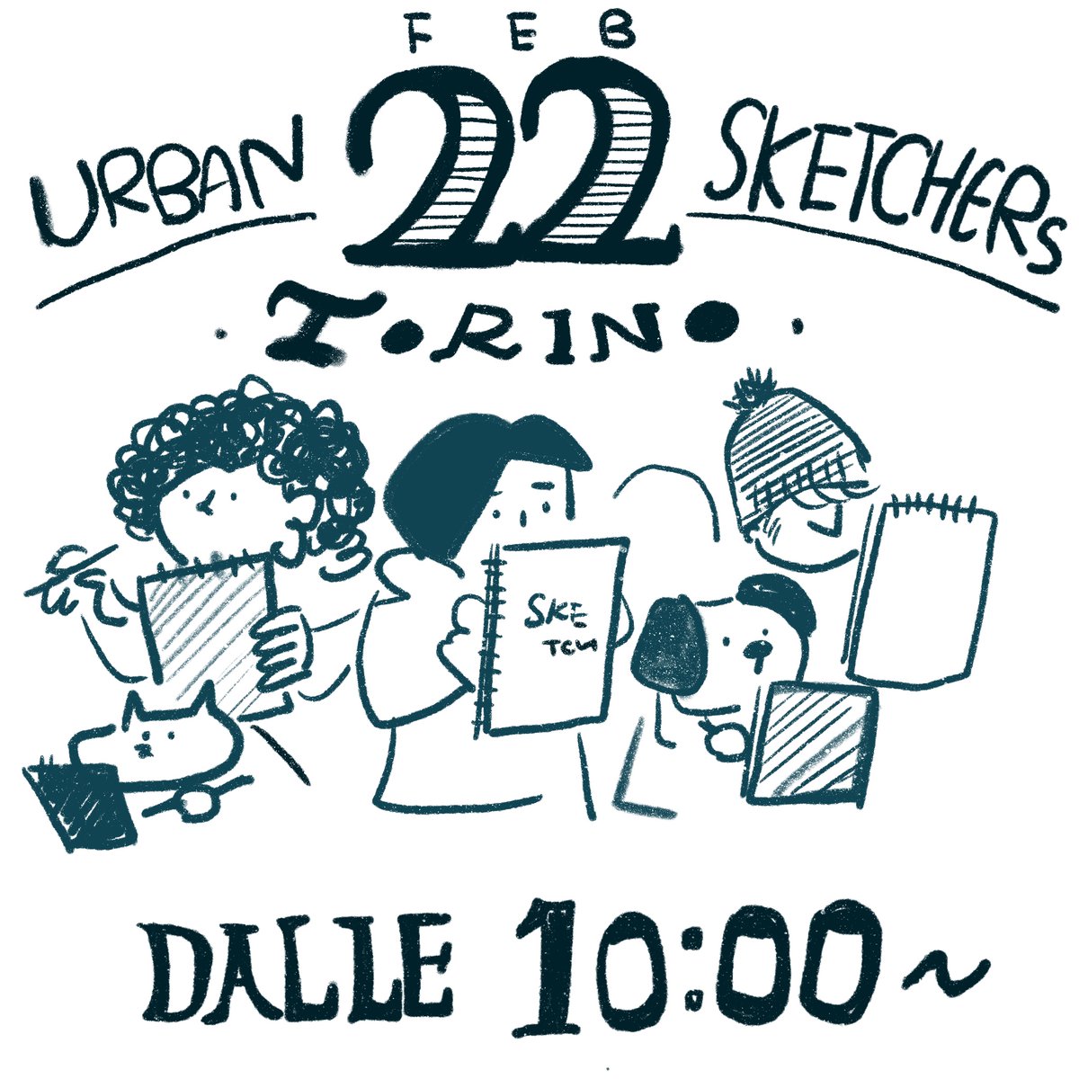 Urban sketchers at TORINO a sabato 22, Feb!!

#torino #urbansketchers 