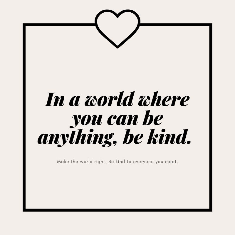 Fort_Shopping's tweet photo. Make the world right. Be kind to everyone you meet. ❤️ https://t.co/k0KpjPd2WV