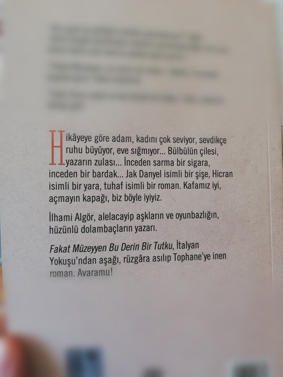 merveakcaay's tweet photo. Fakat Müzeyyen Bu Derin Bir Tutku
#ilhamiAlgör
Başlayalım bakalım 📚🤓 https://t.co/mMZkgwicba