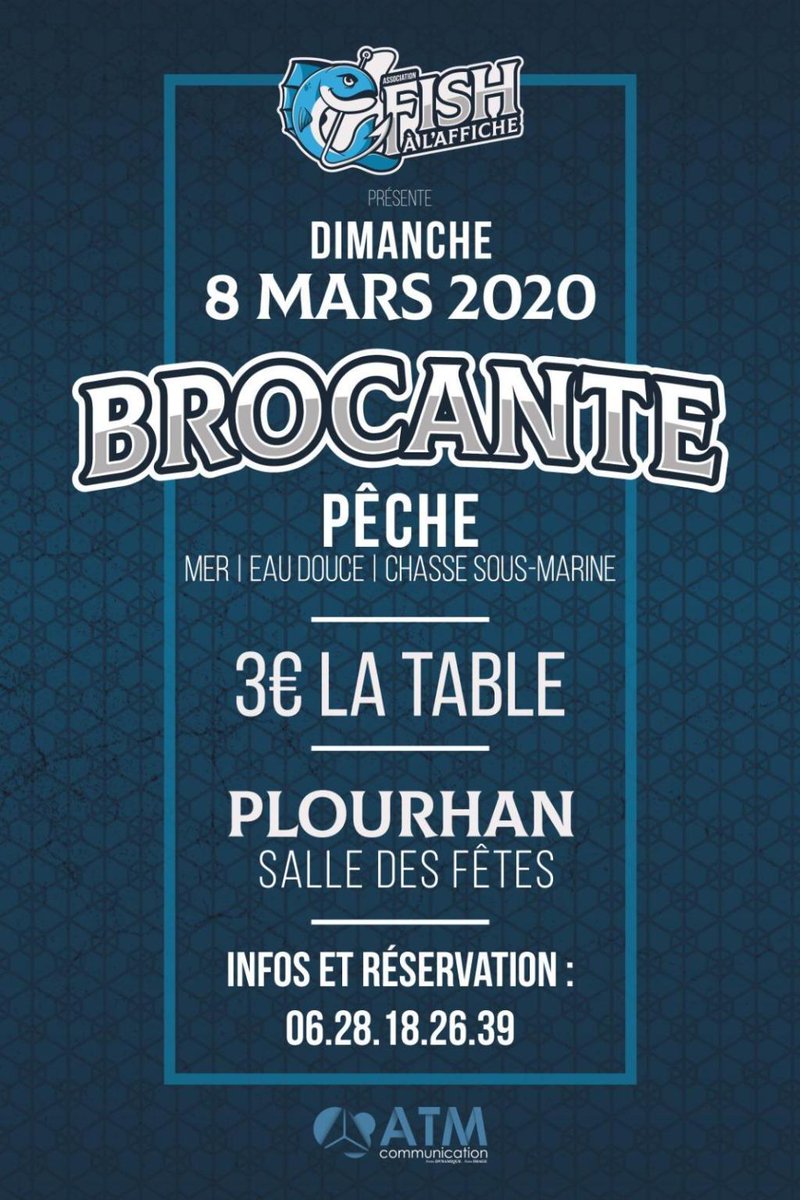 FishAlAffiche's tweet photo. Brocante Pêche : Complet ! https://t.co/0odVfnesPi https://t.co/hrqZpitje0