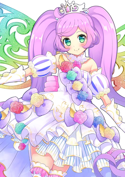 グッズやら新刊やらで使うドリームパレードプリンセスコーデらぁら☺️☺️☺️タペストリーにしたいなーとも思うしアクリルスタンドも良いな~~

#らび描き 