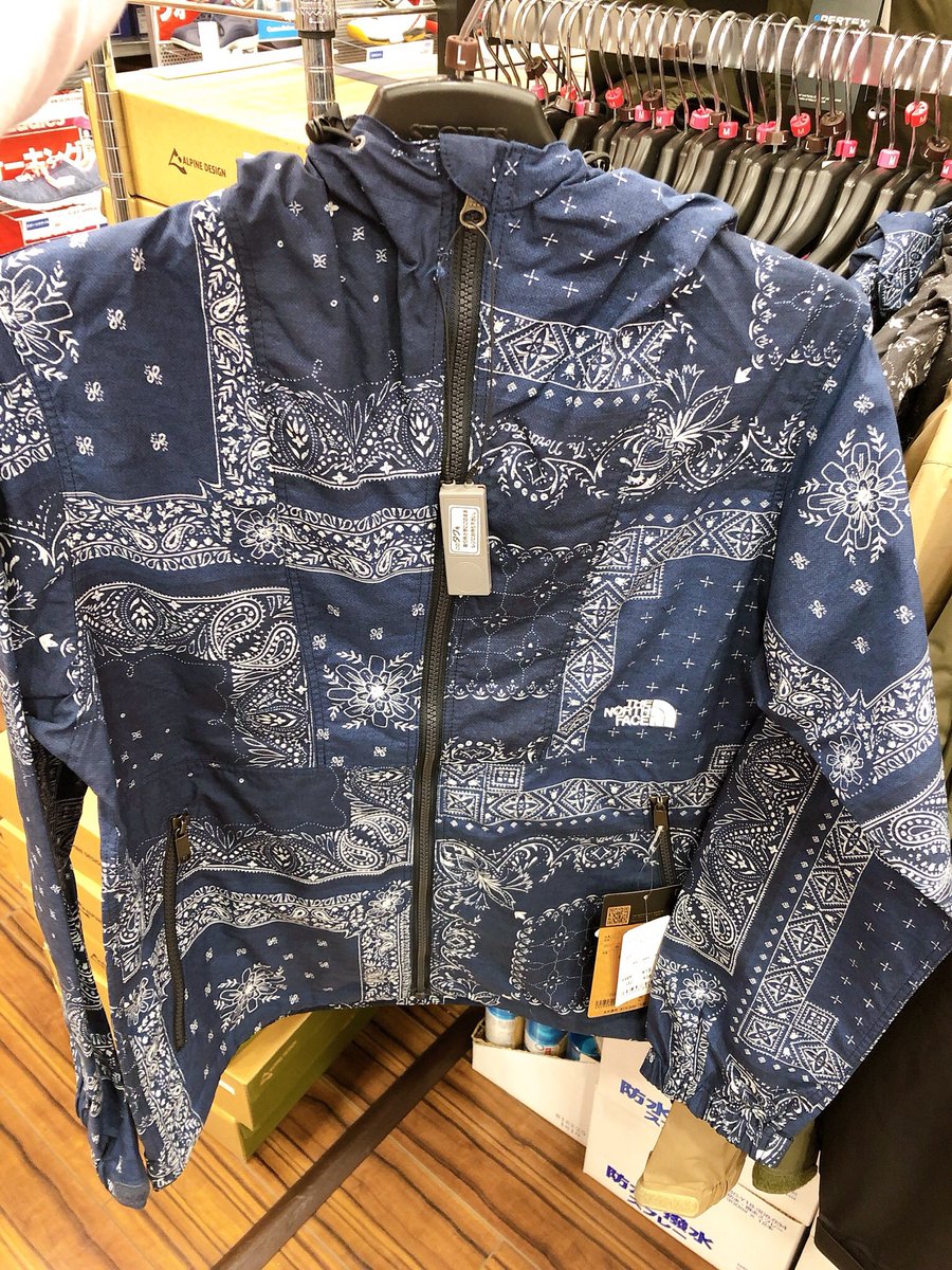 カラーℭ THE NORTH FACE - ノベルティコンパクトジャケット ノースフェイス バンダナの ジャケット