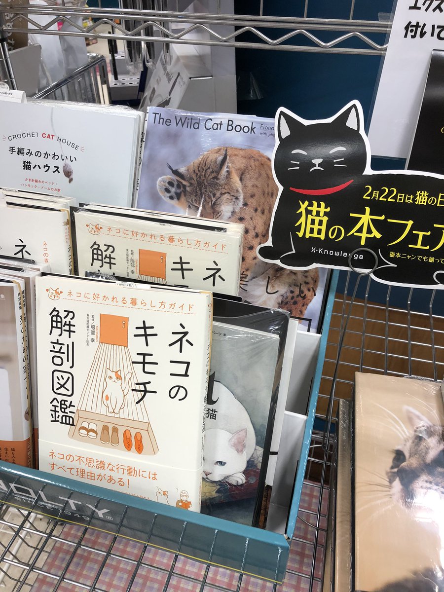 サクラ書店高村店 湘南乃本屋 の本 サクラ書店高村店 の日まで 本の紹介します ネコのキモチ解剖図鑑 ネコの不思議な行動にはすべて理由がある 今ならエクスナレッジの 本には カレンダー付いてます エクスナレッジ