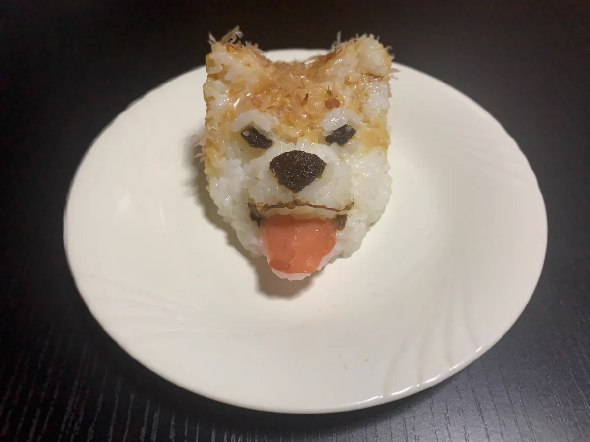 今度は犬！リアルすぎるおにぎりがまたまた話題！