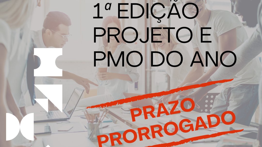 Você já deu uma olhada nesta oportunidade? Se ainda não, temos uma boa notícia: as inscrições para o Prêmio PMIRS Melhores do Ano 2020 foram prorrogadas até o final desta semana! Acesse pmirs.org.br/melhoresdoano. A participação é gratuita!