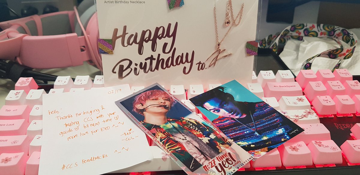 antipatz's tweet photo. Got my Kay bday necklace! Thank you! π
#CCSFeedbacks https://t.co/c6eiEhO7T2