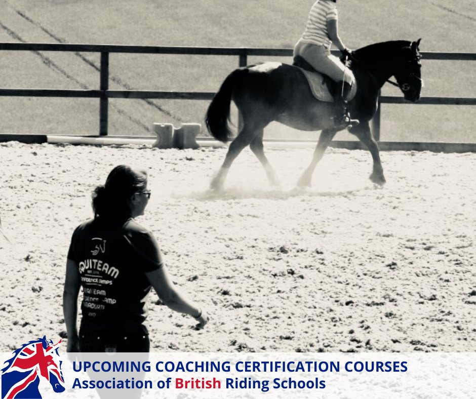 Upcoming Coaching Certificate Courses... Several of our centres are again offering Level 2 UKCC Equestrian Coaching Courses. Find out where and when - bit.ly/2SndJ6x