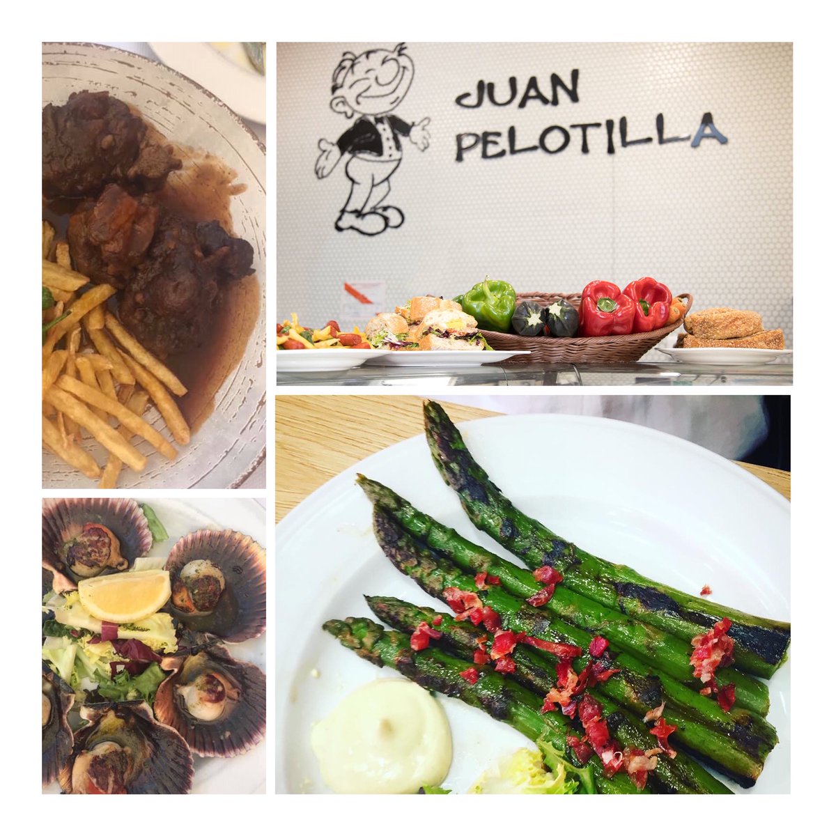 🍴 C O C I N A   T R A D I C I O N A L 🍴
.
.
⚠️ ¿Os apetece comida casera, variada, y de calidad?
.
💢 @restauranteJuanPelotilla 
✔️ Cervecería Especializada en raciones, #Desayunos y #MenúDelDía
.
.
📍 Avda Monasterio de El Escorial, 73
📲 tumenuenlastablas.com
#fooders