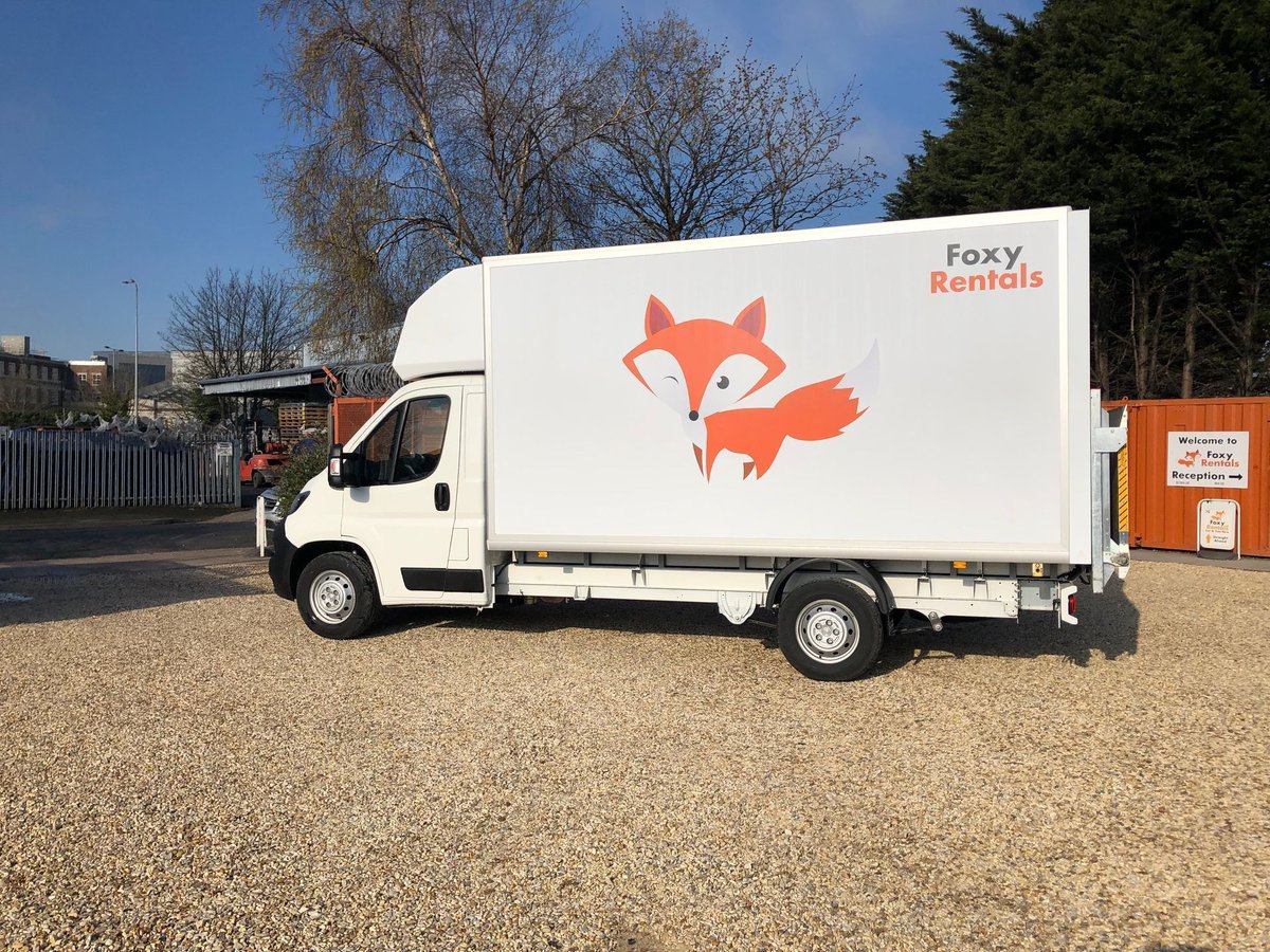 FoxyRentals's tweet photo. Luton vans from £65 per day, or 2 day weekend special at £112. Remember still only a £100 deposit. https://t.co/tnYVpbSAMK