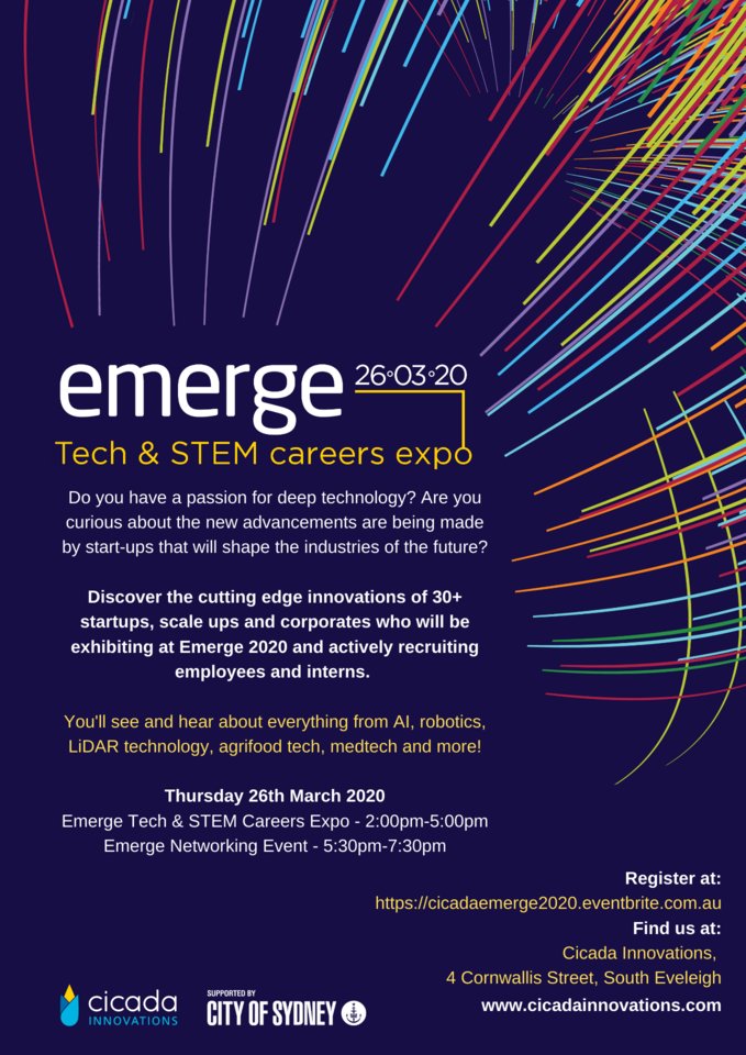 FoundryBio's tweet photo. STEM Jobs? At this time of year, at this time of day, at this part of the country? Localised entirely within Cicada Innovations?
We'll have a bacterial art stall :) Hope to see you there! https://t.co/vw1n95NL4O