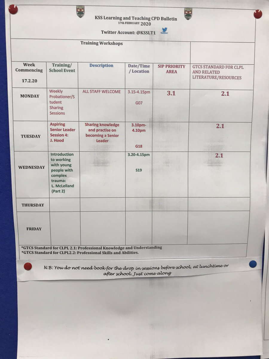 KSSLT1's tweet photo. @KnightswoodSec CLPL update for staff. Please come and join this week’s sessions or help yourself to @KsSchoolLibrary selections from our librarian Silvia #silviasuggests https://t.co/mu7mWXAwE4