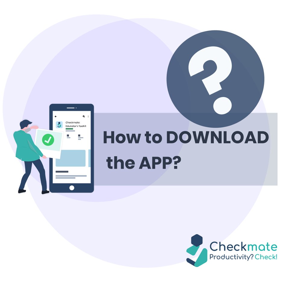 checkmate_ph's tweet photo. "HOW TO DOWNLOAD THE APP?" 🤔

It's never too late to start with the basics. Simply follow what is stated in each photo and you're a step ahead for automated checking! 💕

Note that it's still currently available for Android smartphones.

#AutomatedChecking #teachers #professors https://t.co/mcL9fksAop