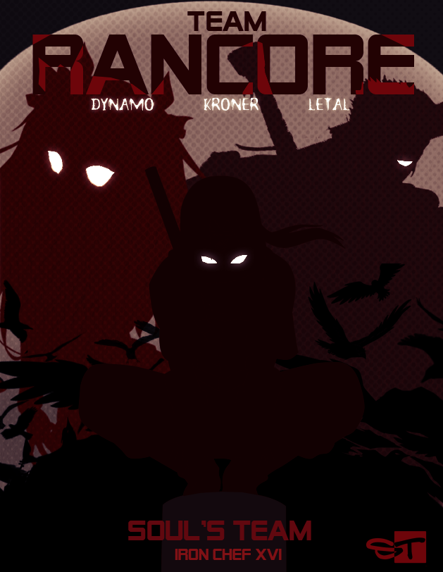 RANCORE TEAM poster
<a href="/KronerAMV/">Kroner</a> , @_letalrp !
<a href="/SoulsTeamAMV/">Soul's Team</a> IC XVI 

ps: i suk at gfx